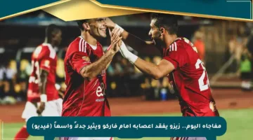 مفاجأة اليوم.. زيزو يفقد أعصابه أمام فاركو ويثير جدلاً واسعاً (فيديو)